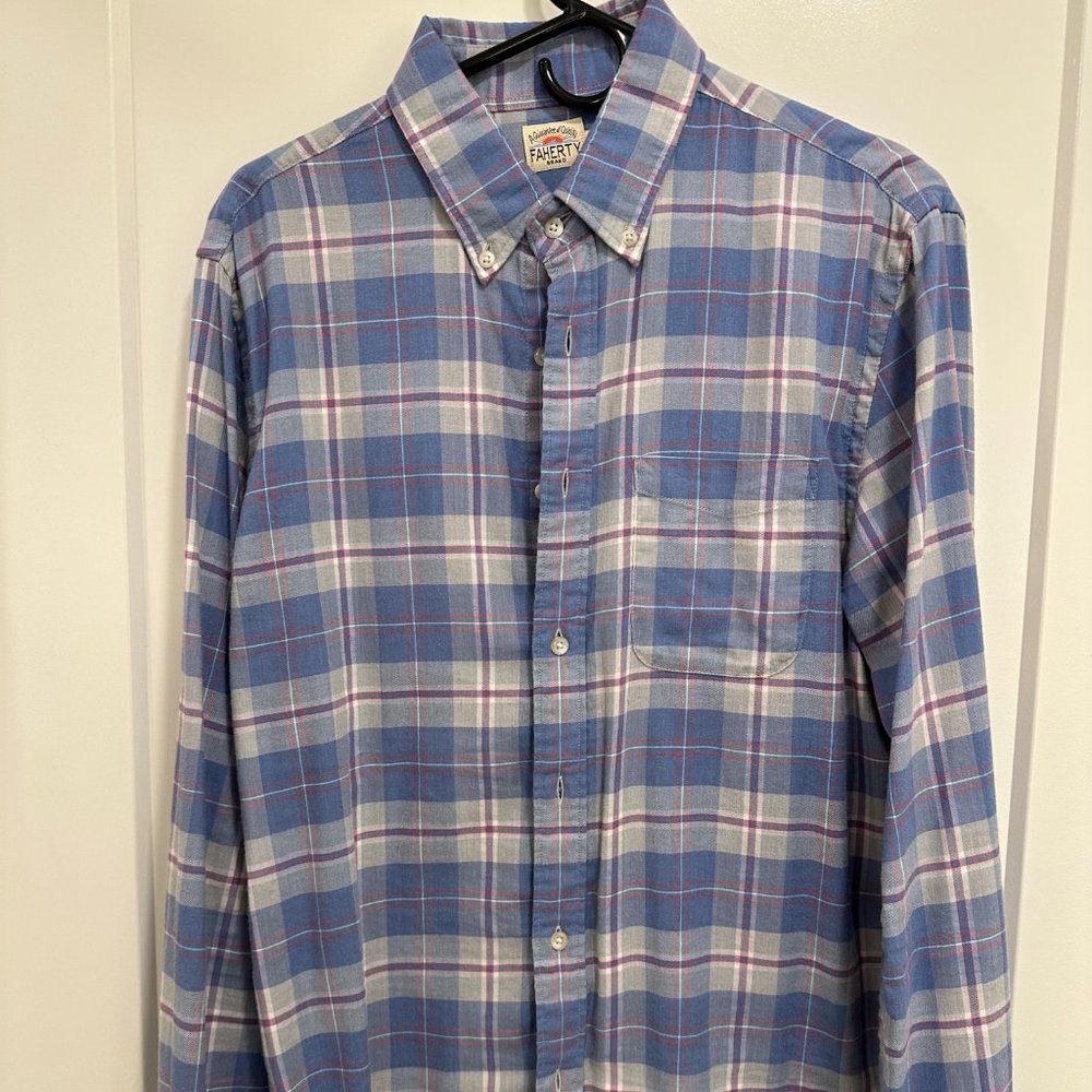 Faherty - Lightweight Movement Flannel - Medium